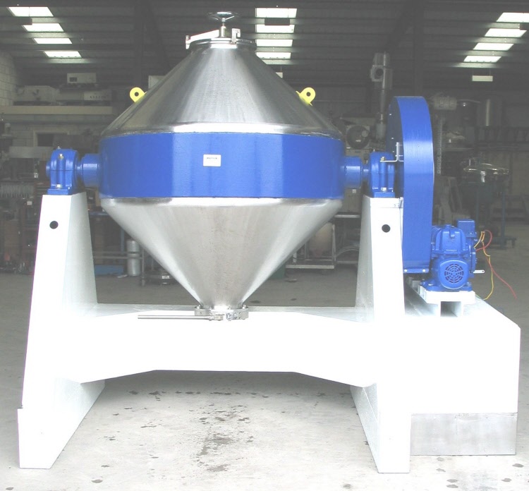 0008-double cone powder blender