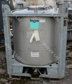 1000 Litre IBC Stainless Steel 316 by InCon s.r.l.