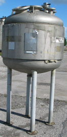 1000 Litres Stainless Steel Pressure / Vacuum Vessel. Jacketed