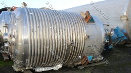 13500 litre stainless steel 316 limpet coiled reactor - 1