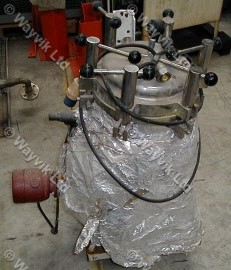 22 Litres Stainless Steel Electrically Heated Process Vessel