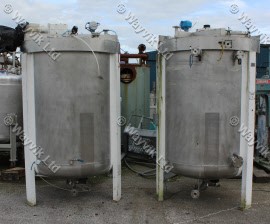 2750 Litre Stainless Steel Mixing Vessel