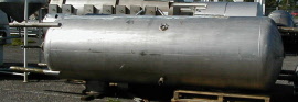 4000 Litres Stainless Steel Vertical Pressure Vessel