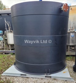 6600 Litres Polypropylene Open Topped Vessel