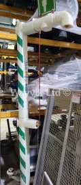 Hughes Trace Heated Safety Shower ATEX Zone 1 & 2