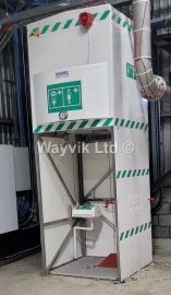 Hughes Type EXP-J-14KS/1500 Tank Fed Safety Shower