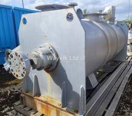 Morton FKM3000-D Stainless Steel Ploughshare Mixer