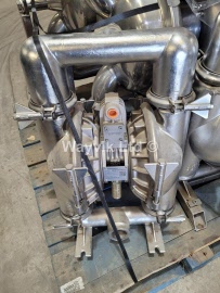 Versamatic Type E2SJ5T5S0C-FP-ATEX Stainless Steel Double Diaphragm Pump