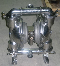 Wilden T8 Saniflo Stainless Steel Double Diaphragm Pump